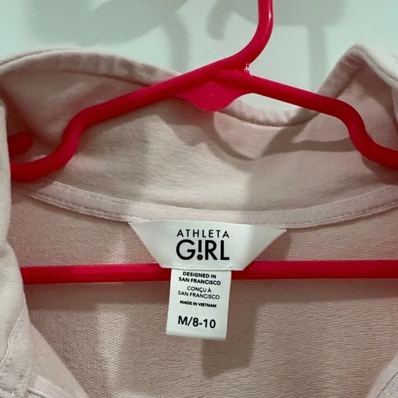 Athleta Blush Pink Half-Zip Hoodie - Picture 5 of 9